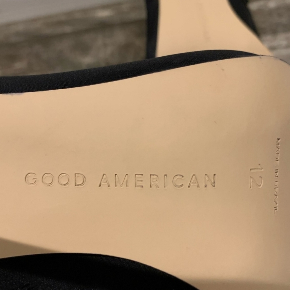 NWOT Good American Classic Heel Bootie Size 12 - Picture 10 of 12